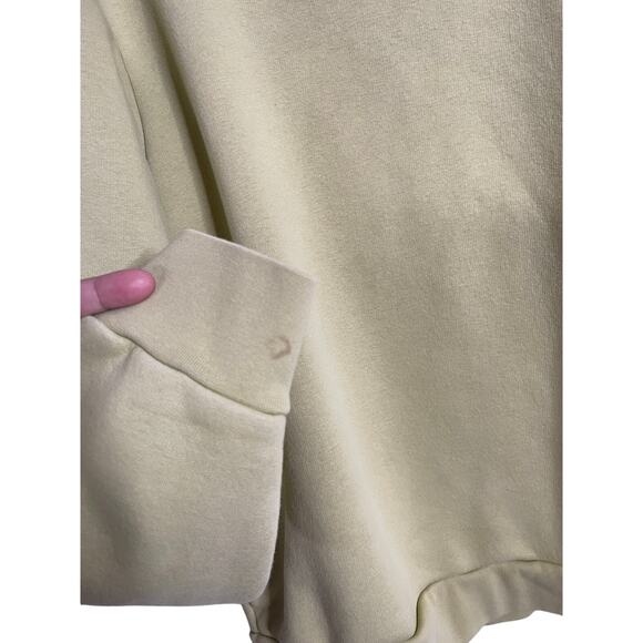 Acne Studios Forres Cotton-Blend Jersey Hoodie in Green Mens XL - Picture 6 of 13